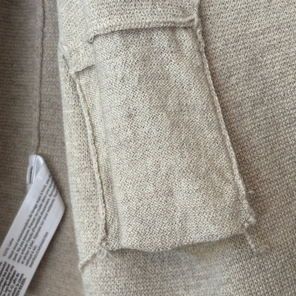 Eileen Fisher Beige Women's Wool Knit Jacket - Picture 6 of 7